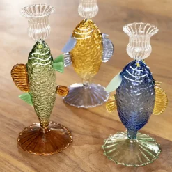 Ljusstake Fish Grön