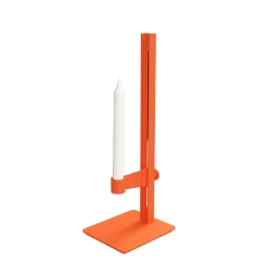 Ljusstake Museum 40x15x13cm Orange