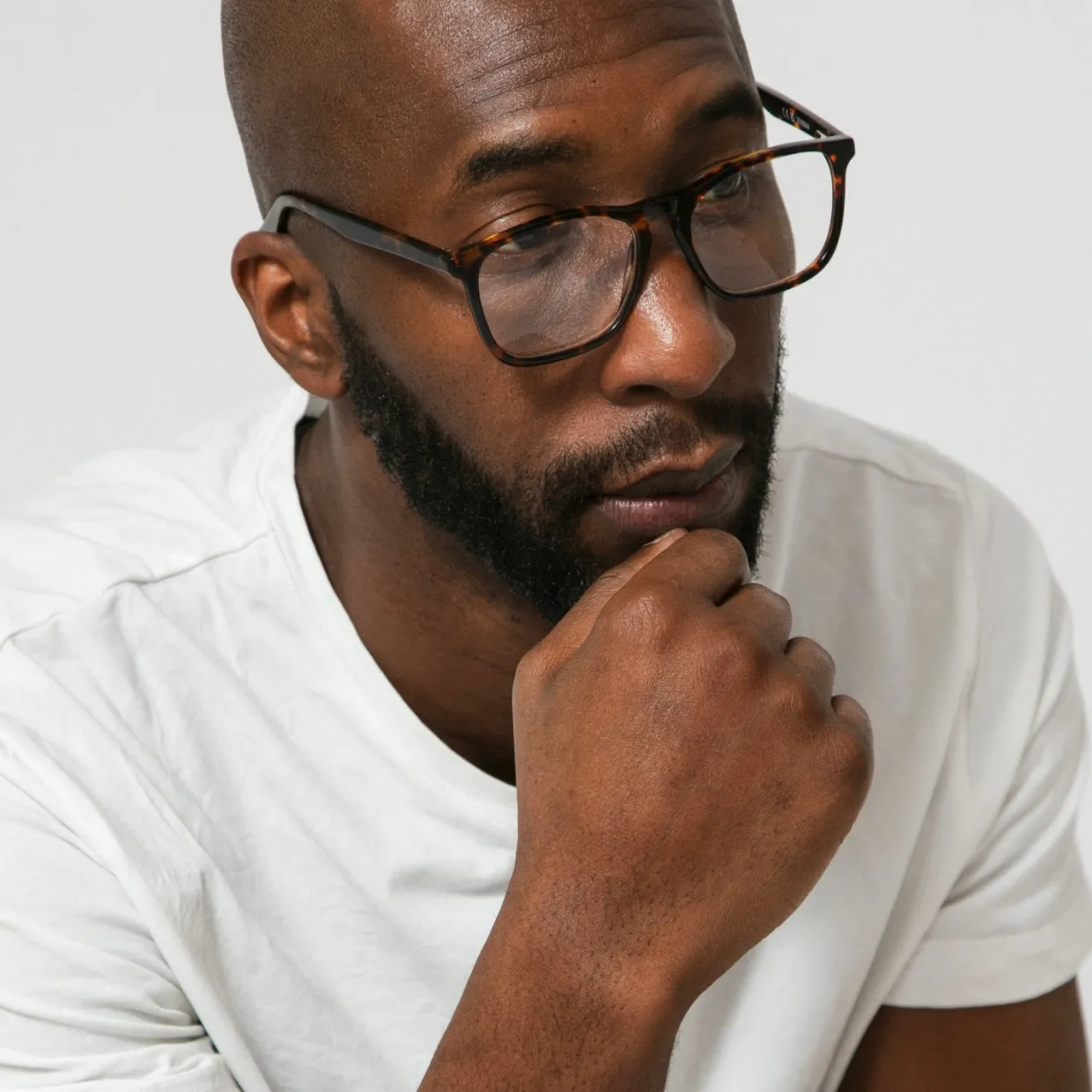 Läsglasögon Fyrkantig Sköldpadd +1,5