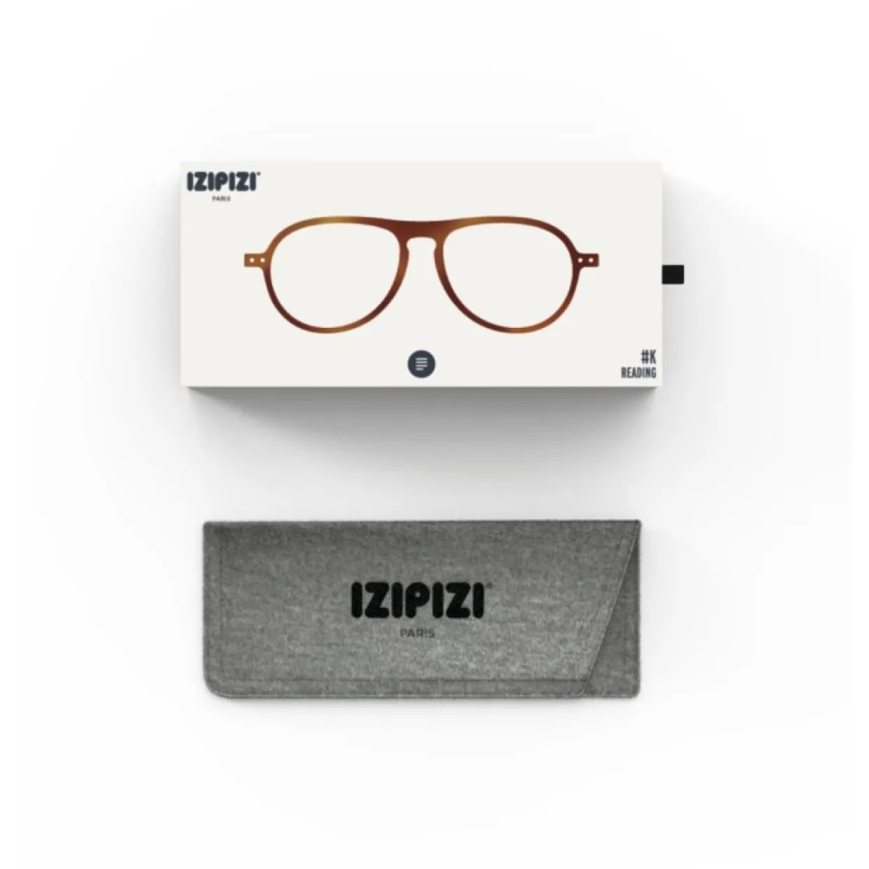Läsglasögon Izipizi #K Havane +1,0
