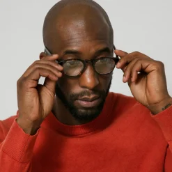 Läsglasögon Rund Sköldpadda +2