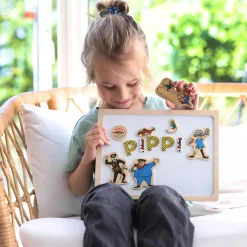 Magnetbokstäver + Figurer Pippi