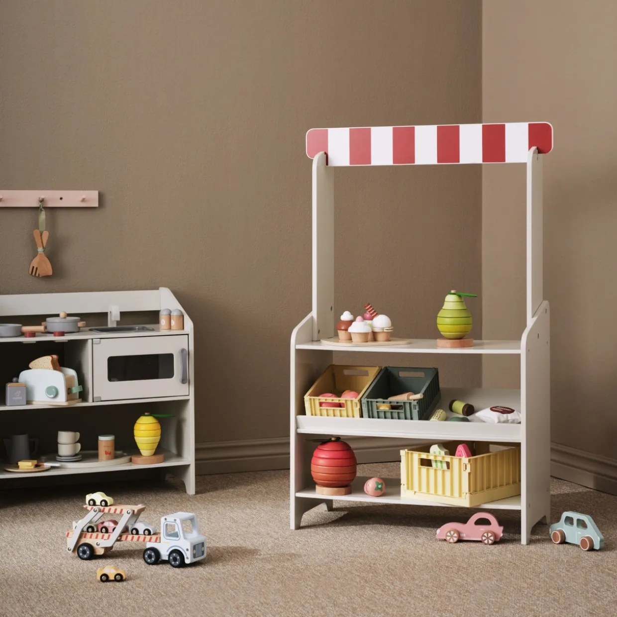 Marknadsstånd Annika Vit