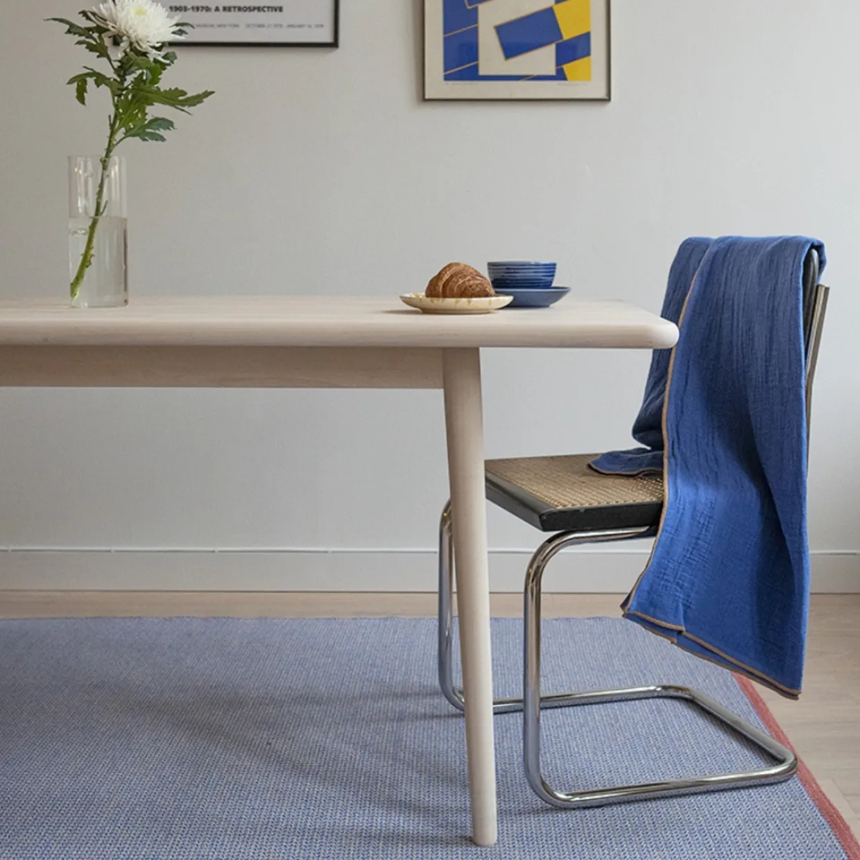 Matta Benny 70x130 Blå