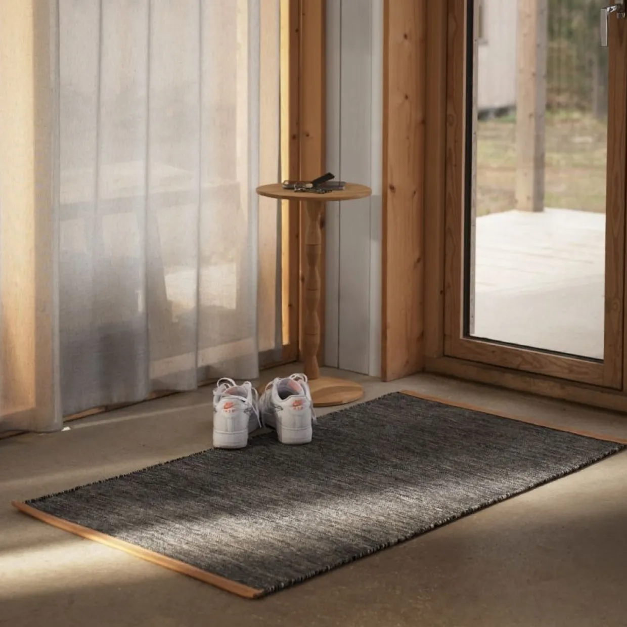 Matta Björk 70x130 cm Mörkgrå