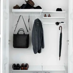 Metallhyllplan Hög 78x30 vit