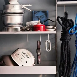 Metallhyllplan Låg 58x20