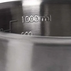 Måttkanna 1 L rostfritt stål