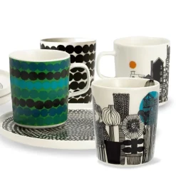 Mugg 2,5 dl Siirto. sv/vit/or