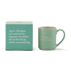 Mugg Astrid Fräknar Ljusgrön