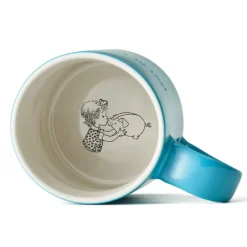 Mugg Astrid Konstig turkos