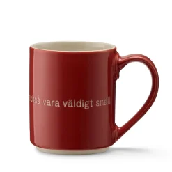 Mugg Astrid Stark röd