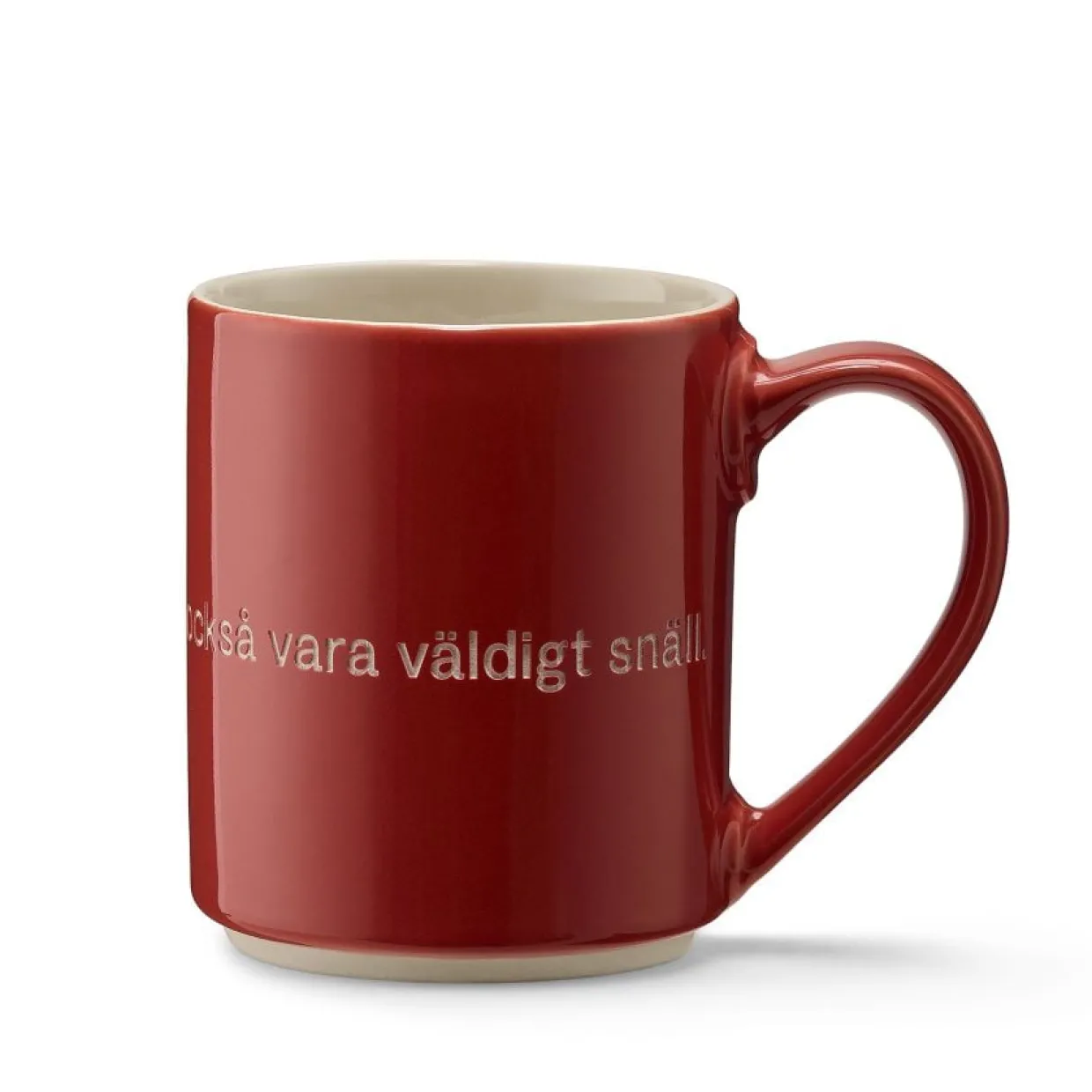 Mugg Astrid Stark röd