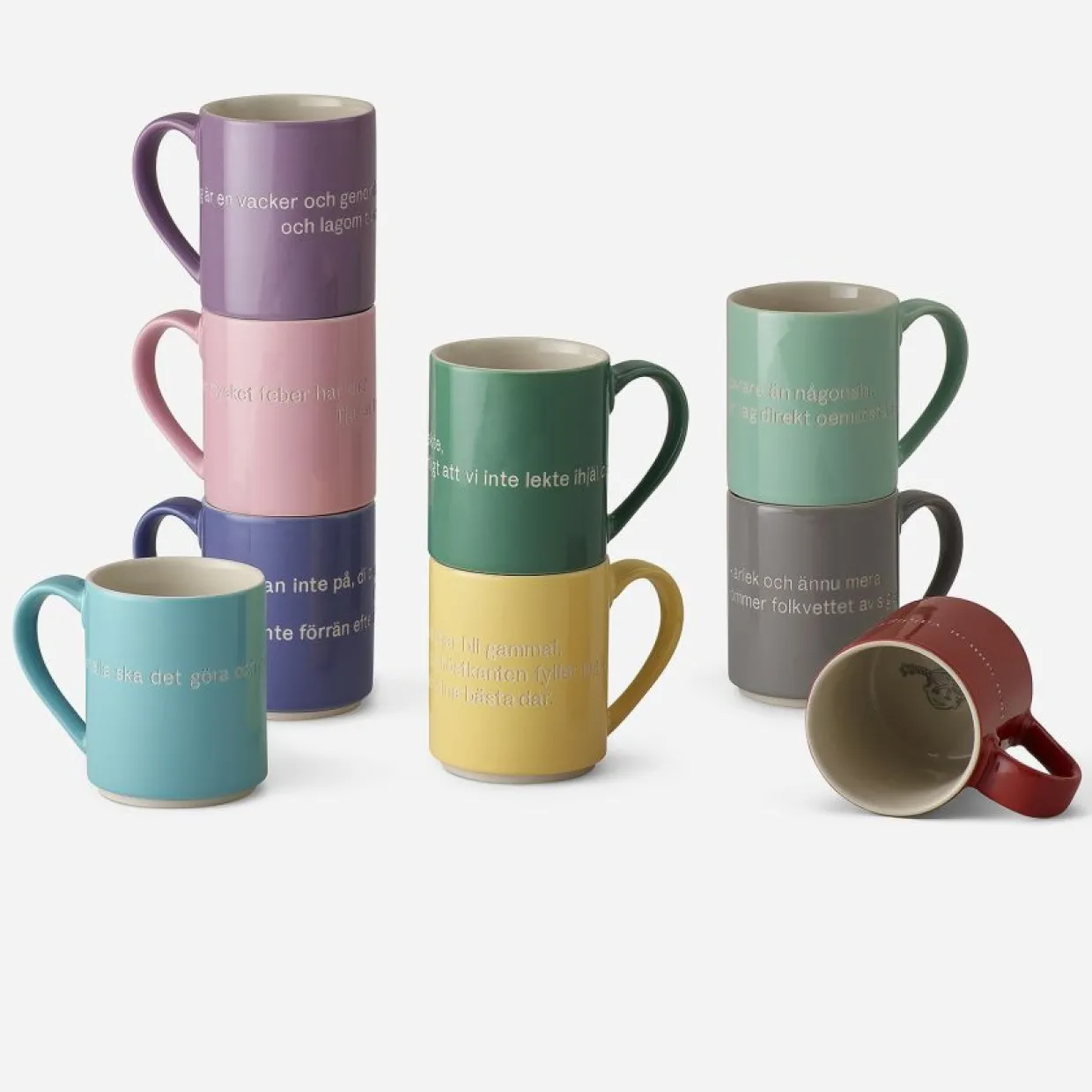 Mugg Astrid Stark röd