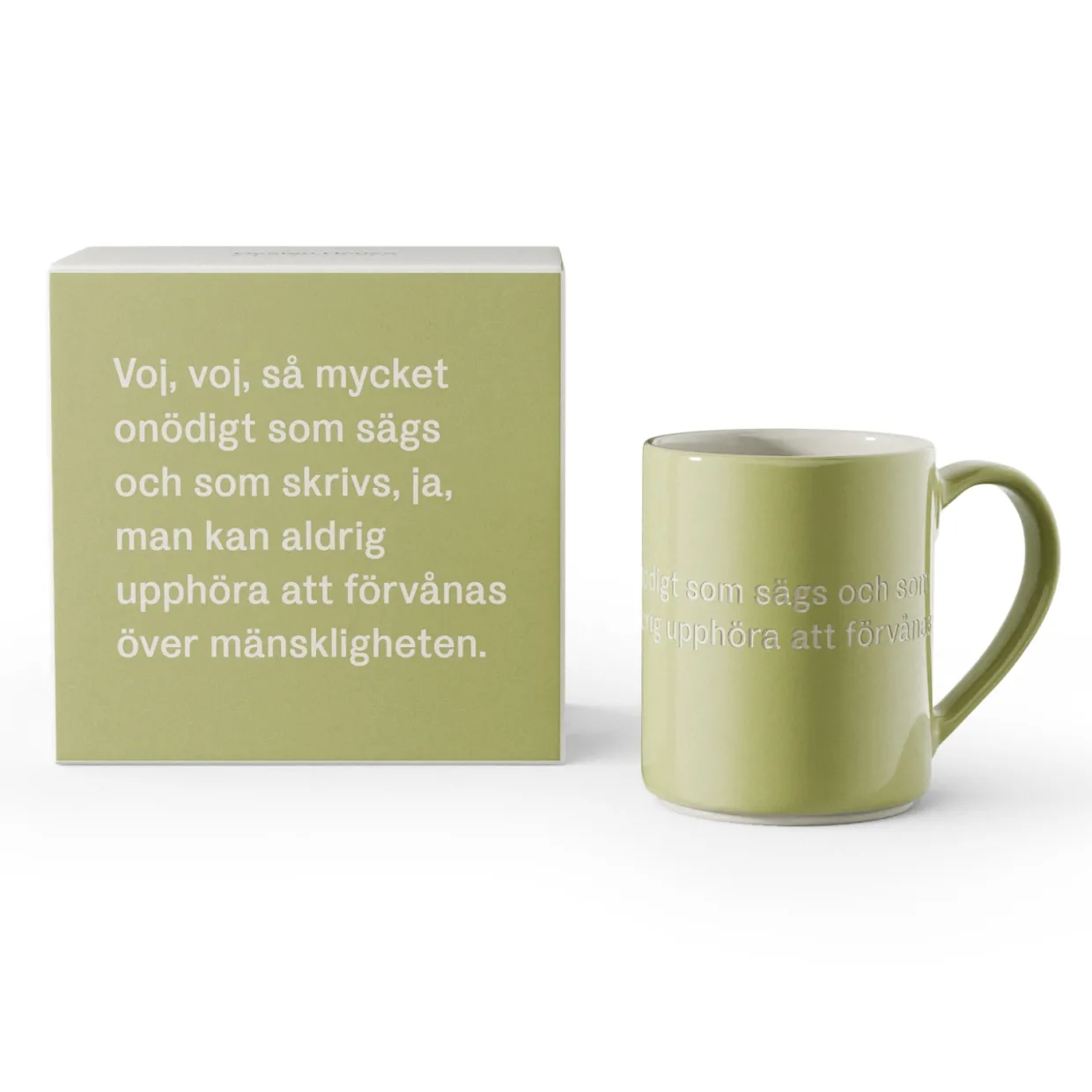 Mugg Astrid Voj Voj Grön