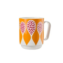 Mugg Birds 1967 Nr.8 Orange/Röd