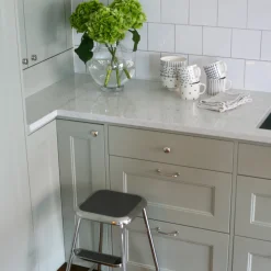 Mugg Dots & Dots 4-p  vit/blå