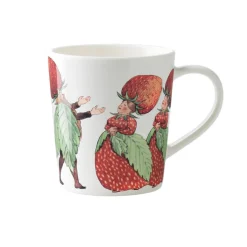 Mugg m öra Jordgubbsfam 40 cl