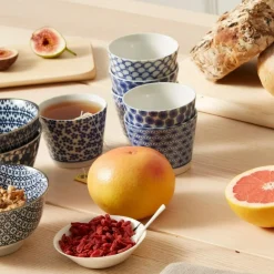 Mugg 4-pack Nikko blå