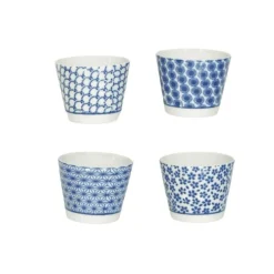 Mugg 4-pack Nikko blå