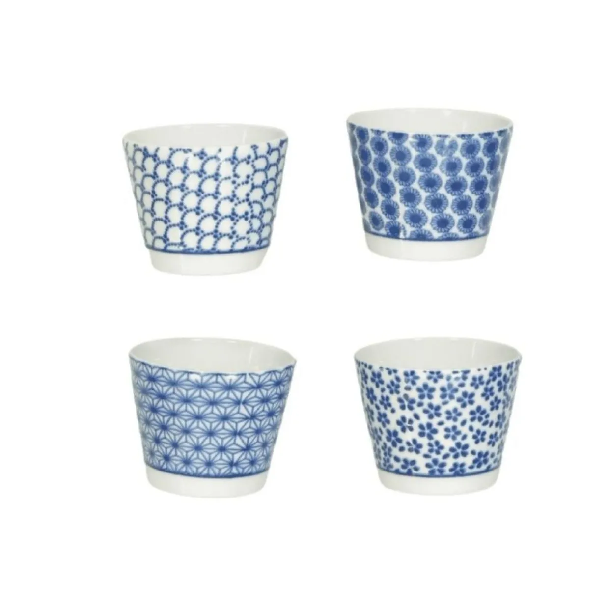 Mugg 4-pack Nikko blå