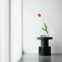 Pall / Sidebord Bit Svart