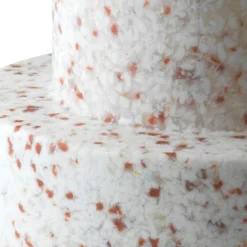 Pall / Sidebord Bit Vit