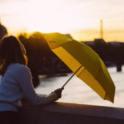 Paraply Enfärgad Martin Gul