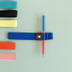 Penna kulspets blå/röd