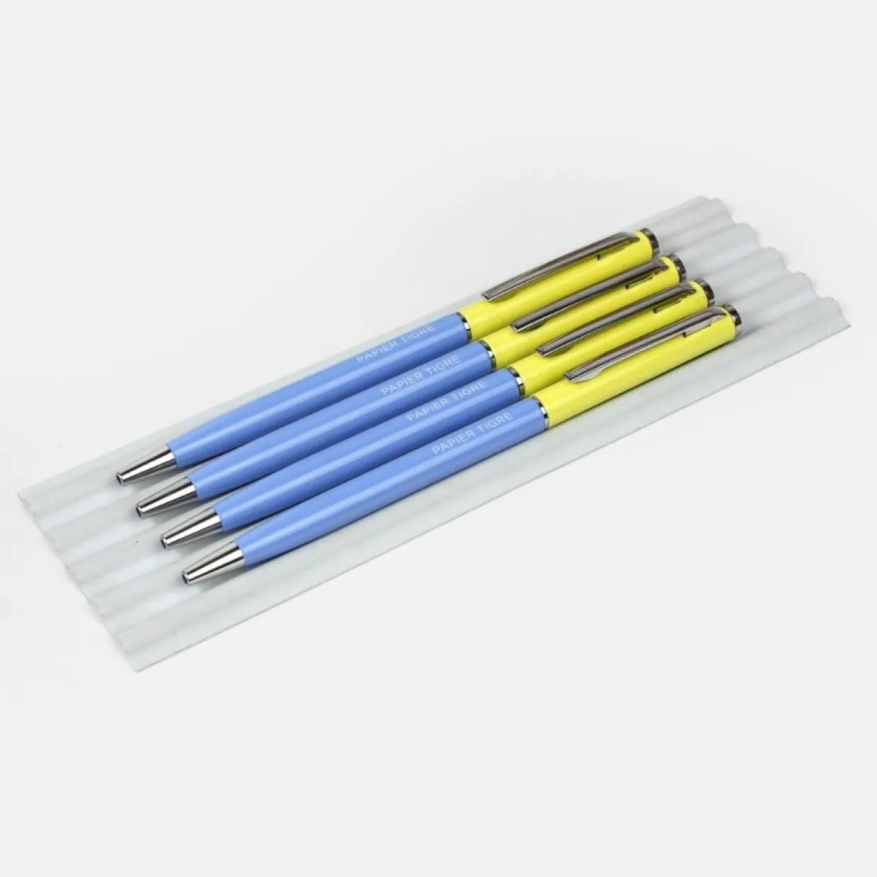 Penna kulspets gul/blå