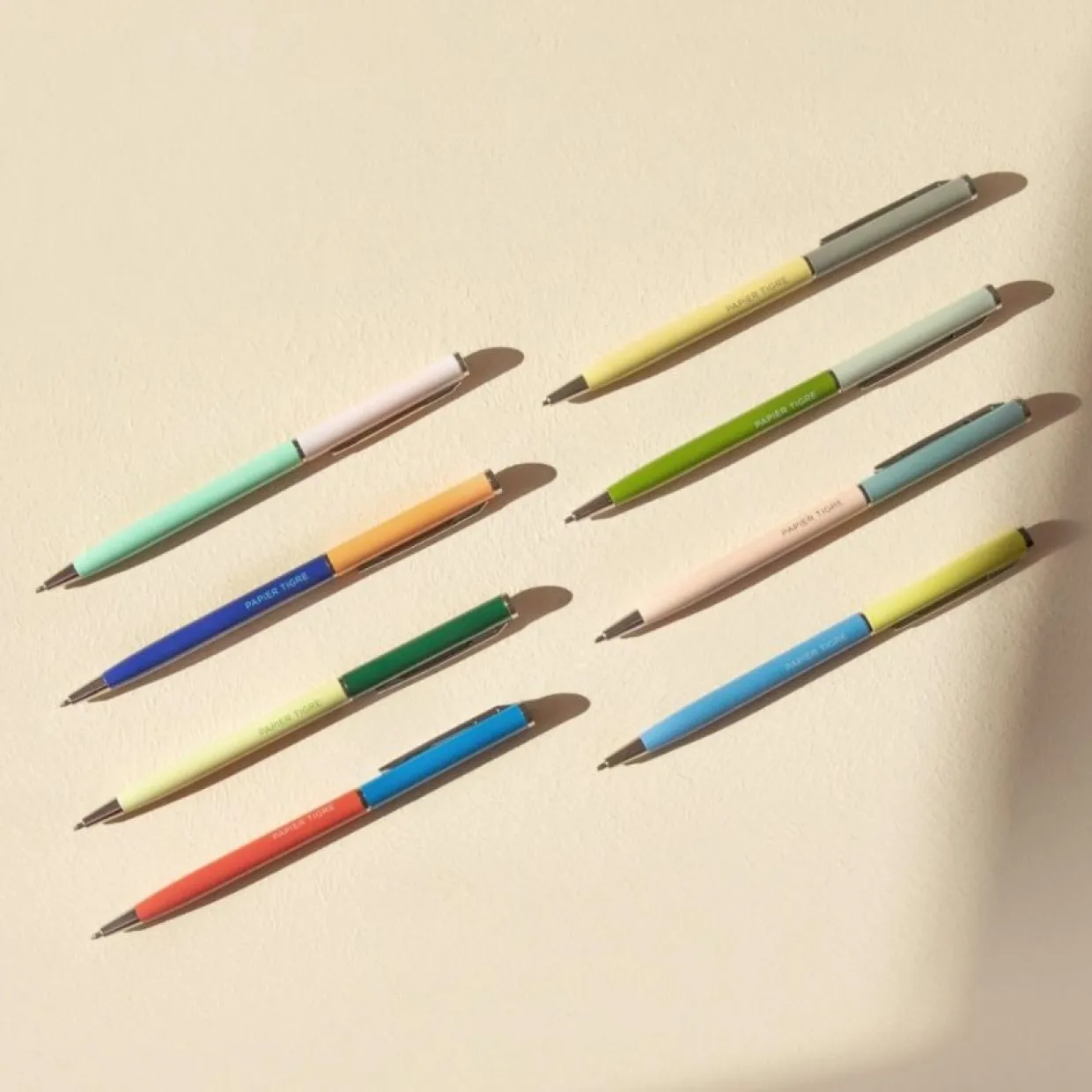 Penna kulspets gul/blå