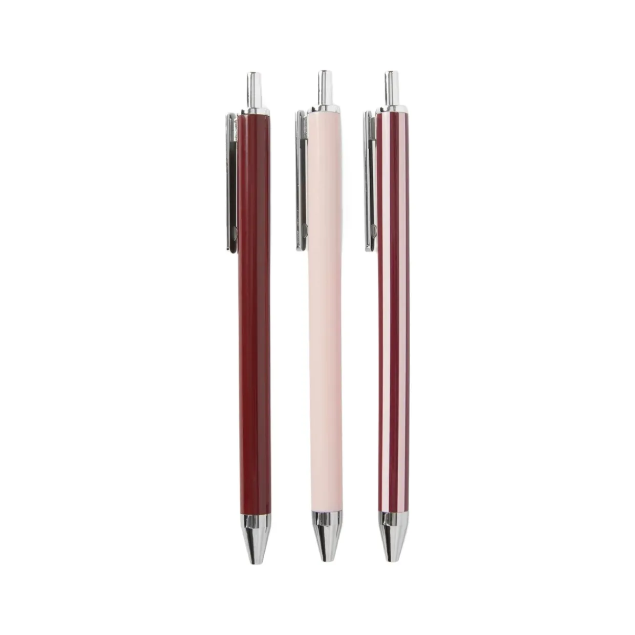 Pennset KIT 3-pack rosa/burgundy