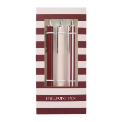 Pennset KIT 3-pack rosa/burgundy