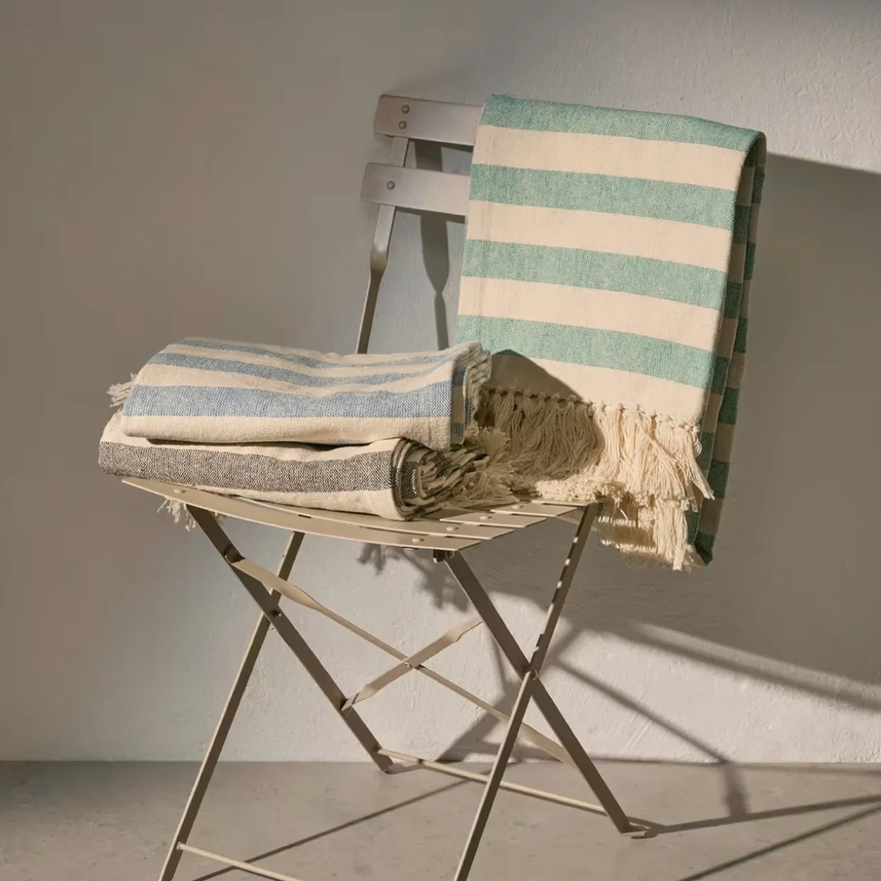 Pläd Elly Stripe 130x170cm