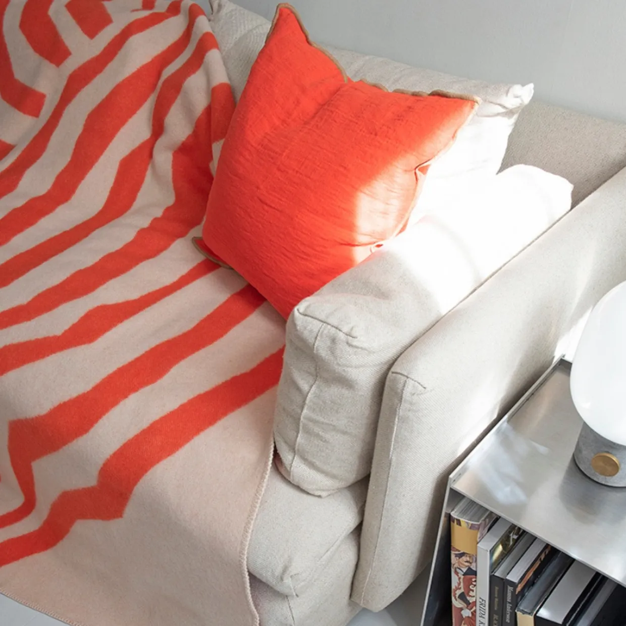 Pläd Pugh 130x200 Röd