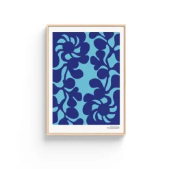 Poster Bird´s 1967 - no.4 Blå/Blå