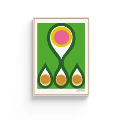 Poster Bird´s 1967 - no.2 Grön