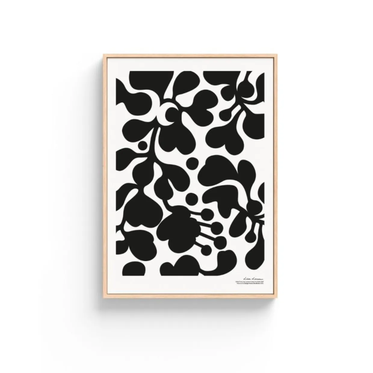 Poster Bird´s 1967 - no.3 Svart/Vit