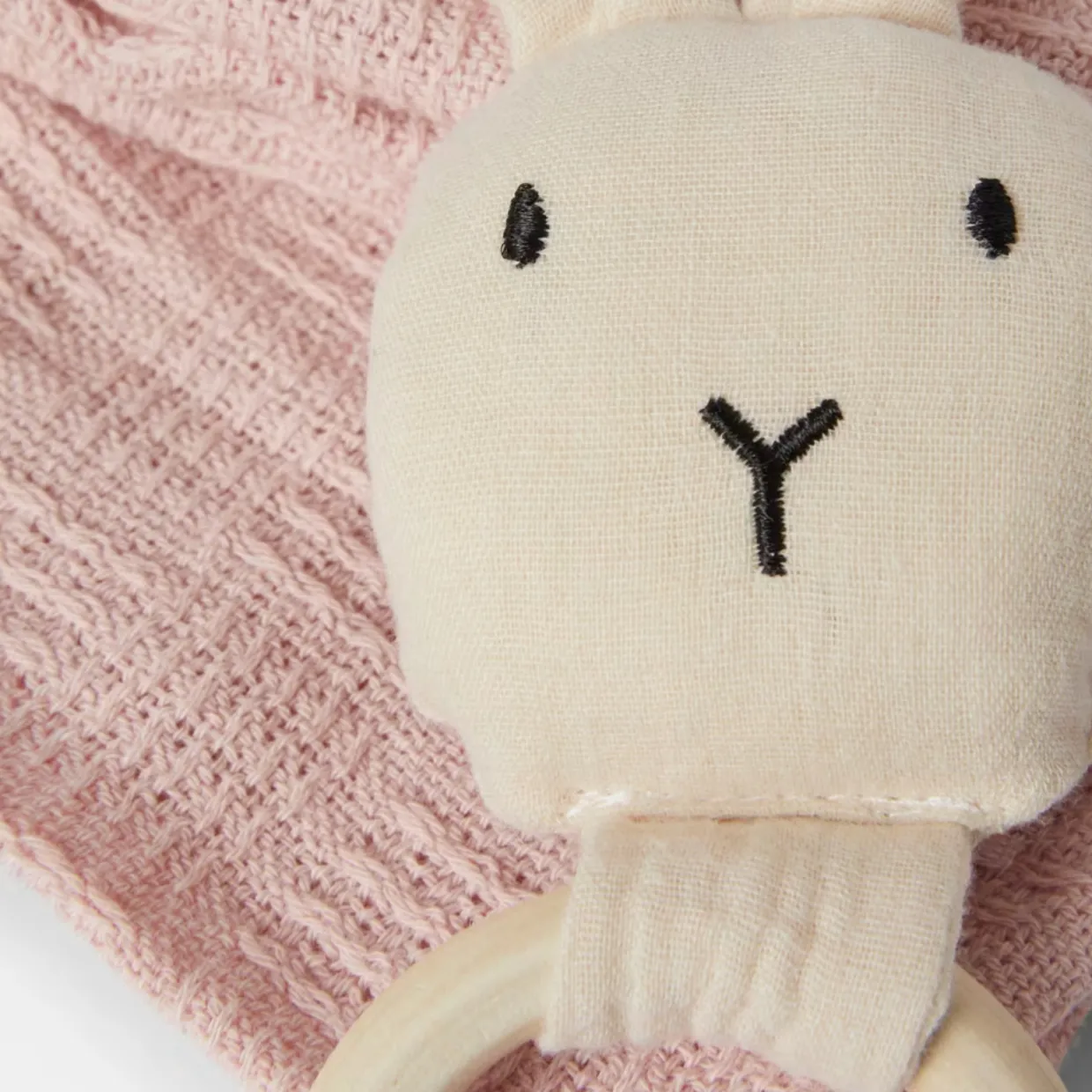 Presentbox Etienne skallra + filt Rosa