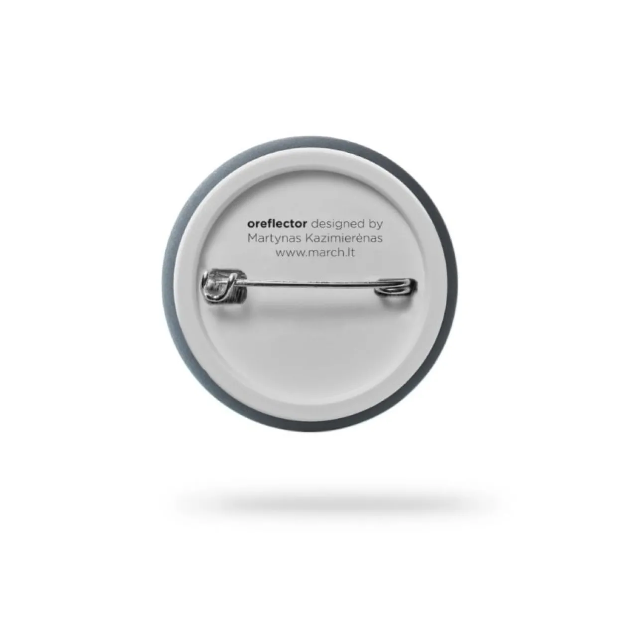 Reflekterande pin stor svart