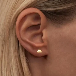 Örhänge Cloud guld 1 st