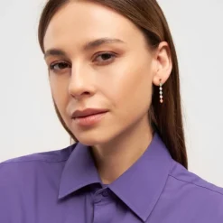 Örhänge Confetti Long Guld Multi