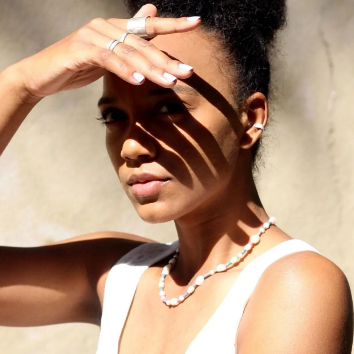 Örhänge earcuff smält mindre