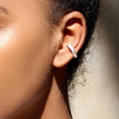 Örhänge earcuff smält större