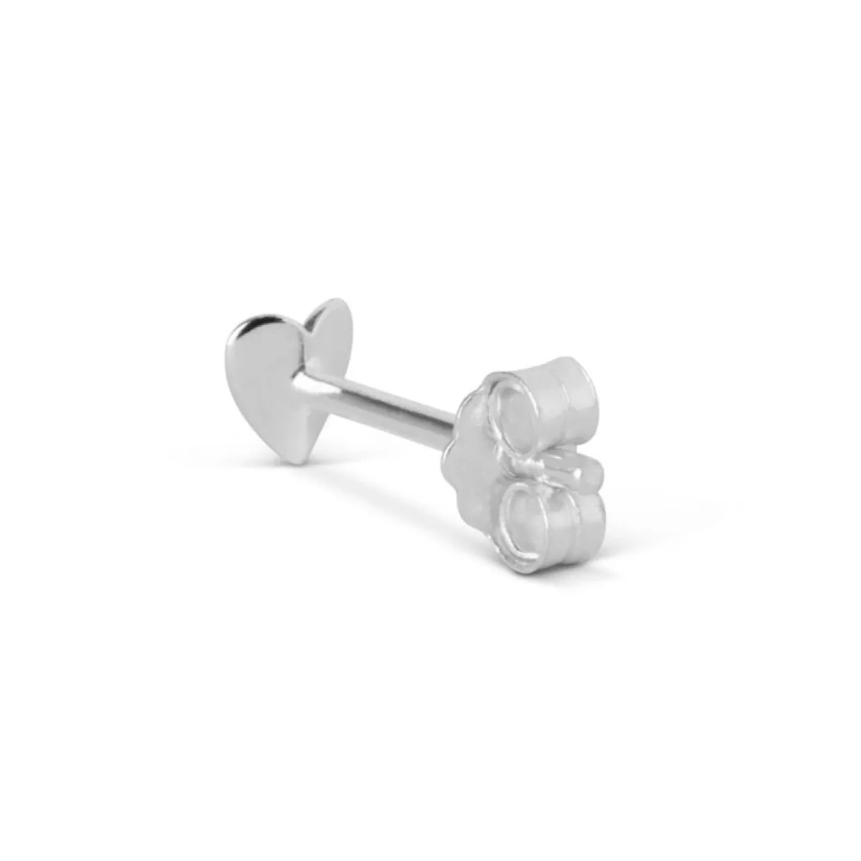 Örhänge Heart wings silver 1 st silver