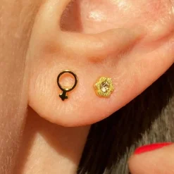 Örhänge Venus Guld 1 st guld