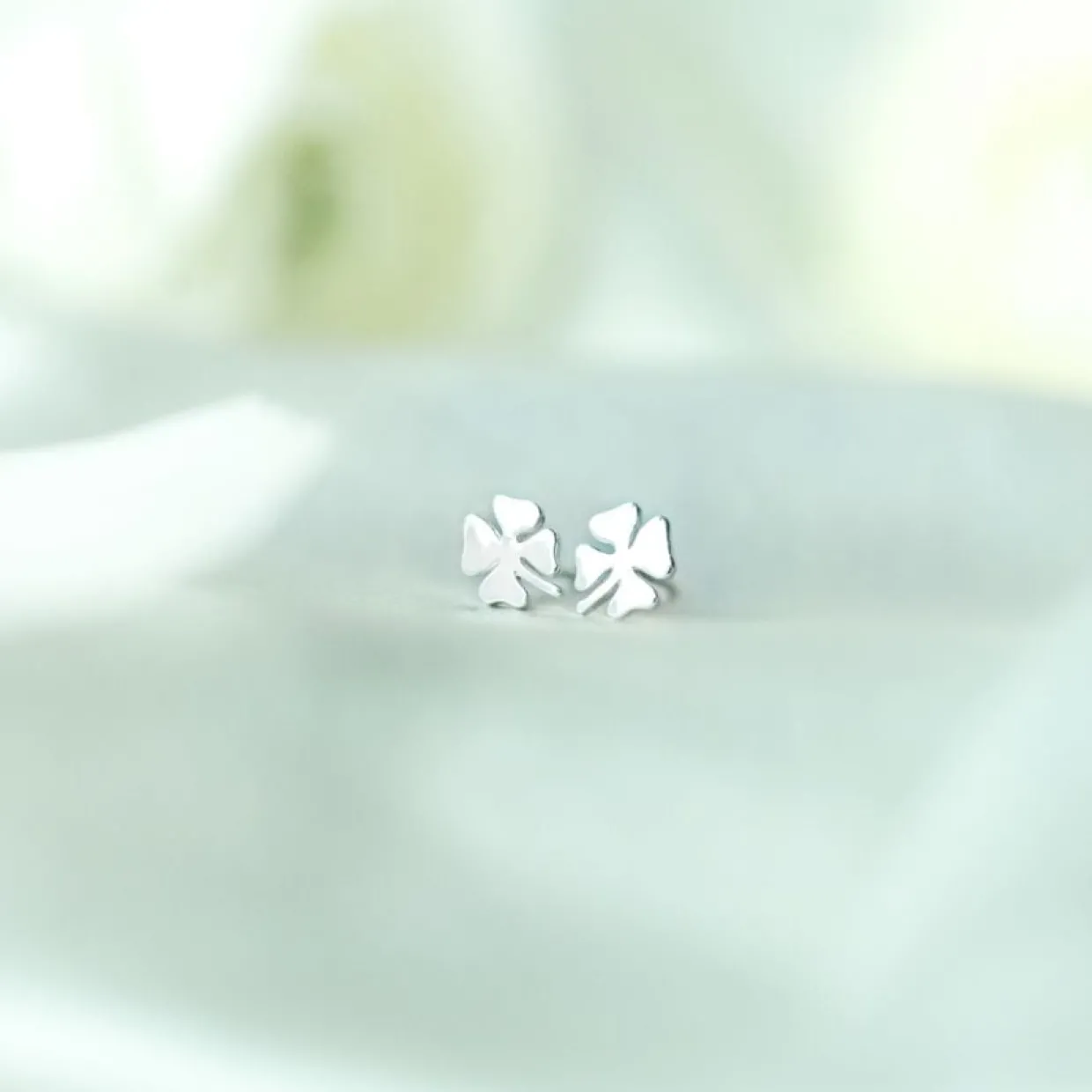 Örhängen Bring Me Luck Silver