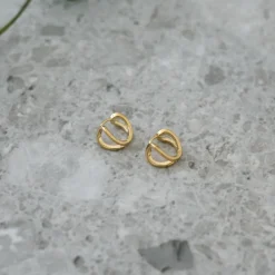 Örhängen Drop loop Guld