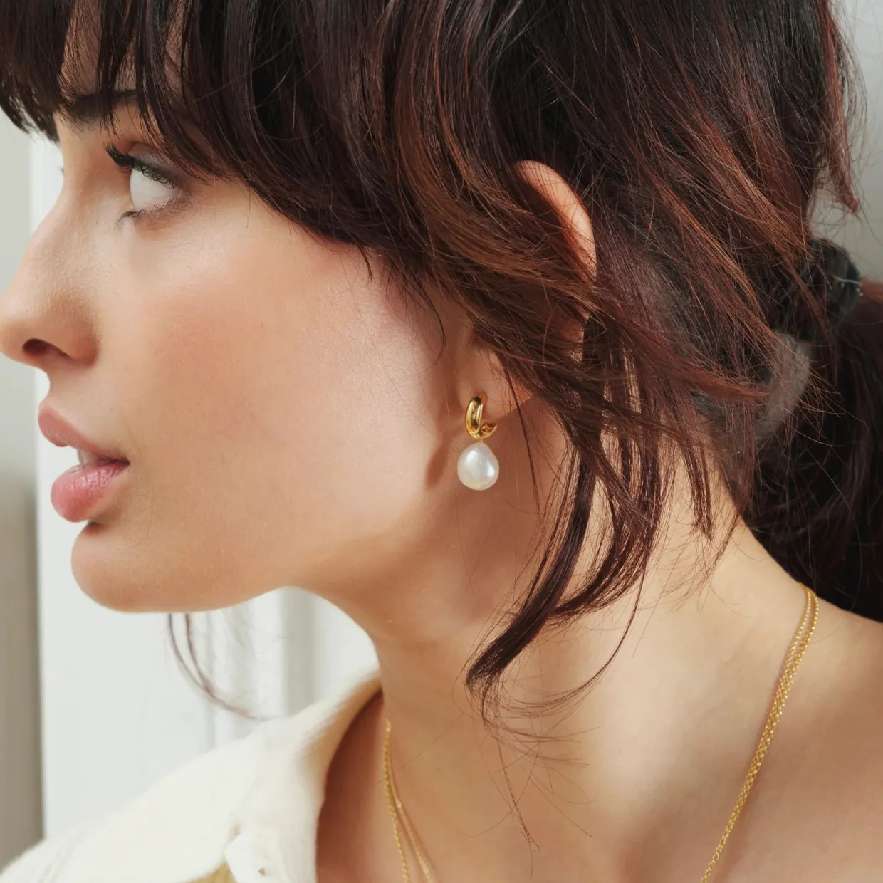 Örhängen Paxton Guld