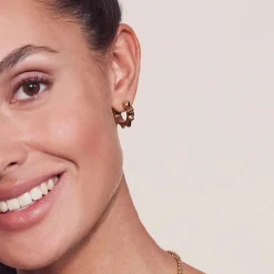 Örhängen Peak Creoles S Guld